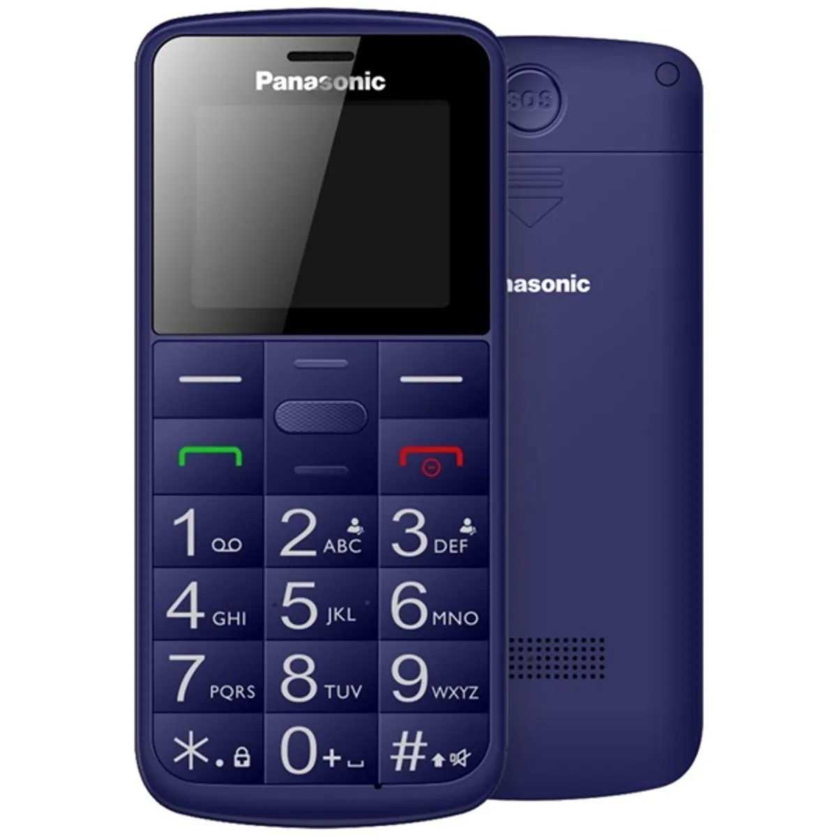Panasonic KX-TU110EXC 1,77" Dual SIM kék mobiltelefon #1
