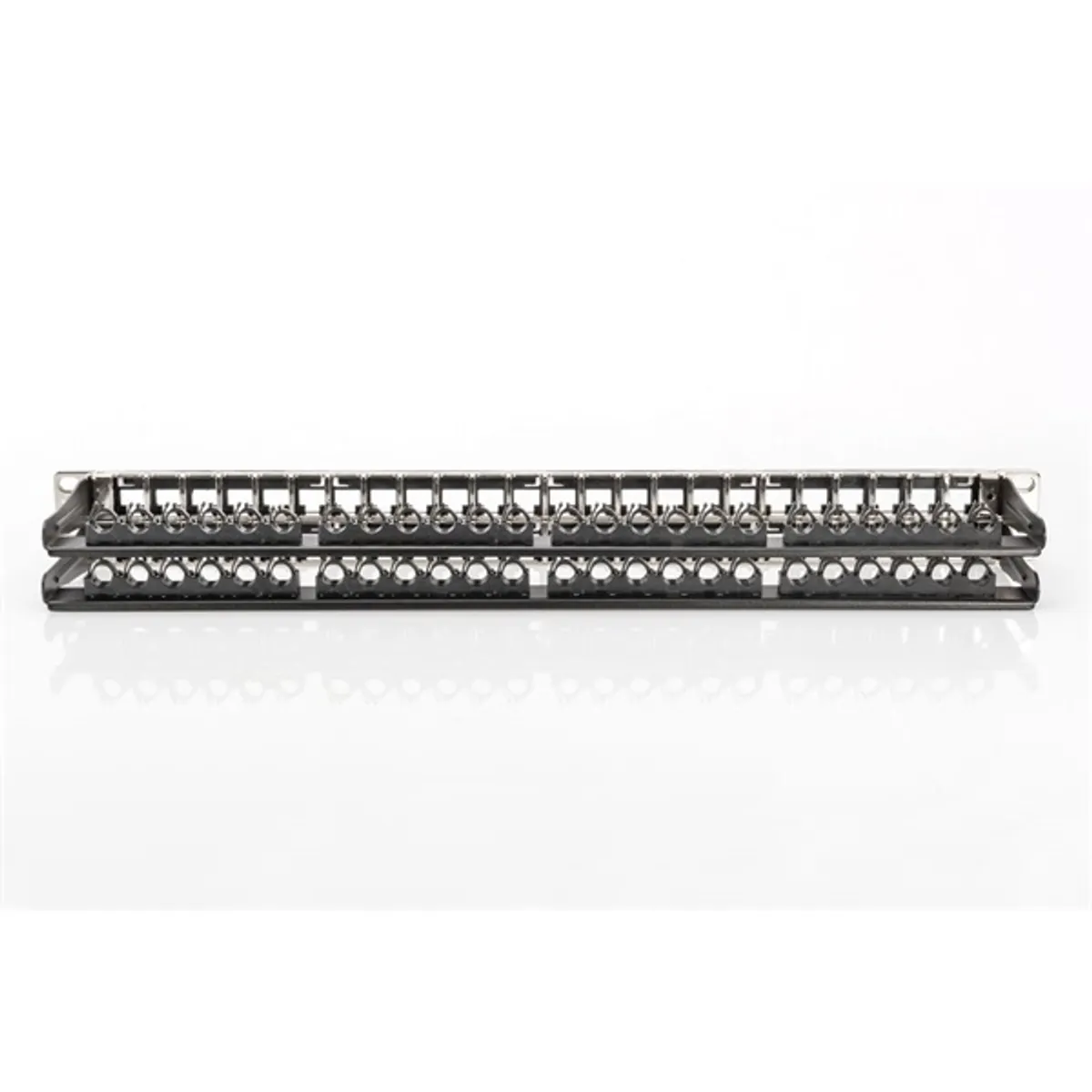 DIGITUS 19" 1U 48port fekete moduláris üres patch panel #3