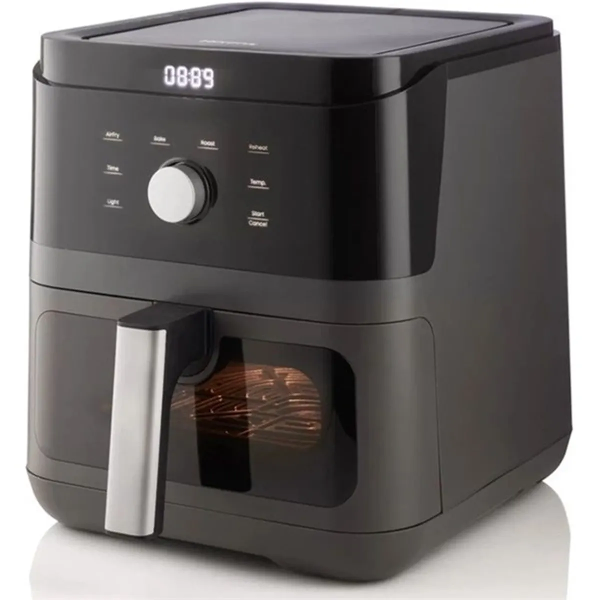 Hisense HAF1800D fekete 5,7 L forrólevegős sütő #2