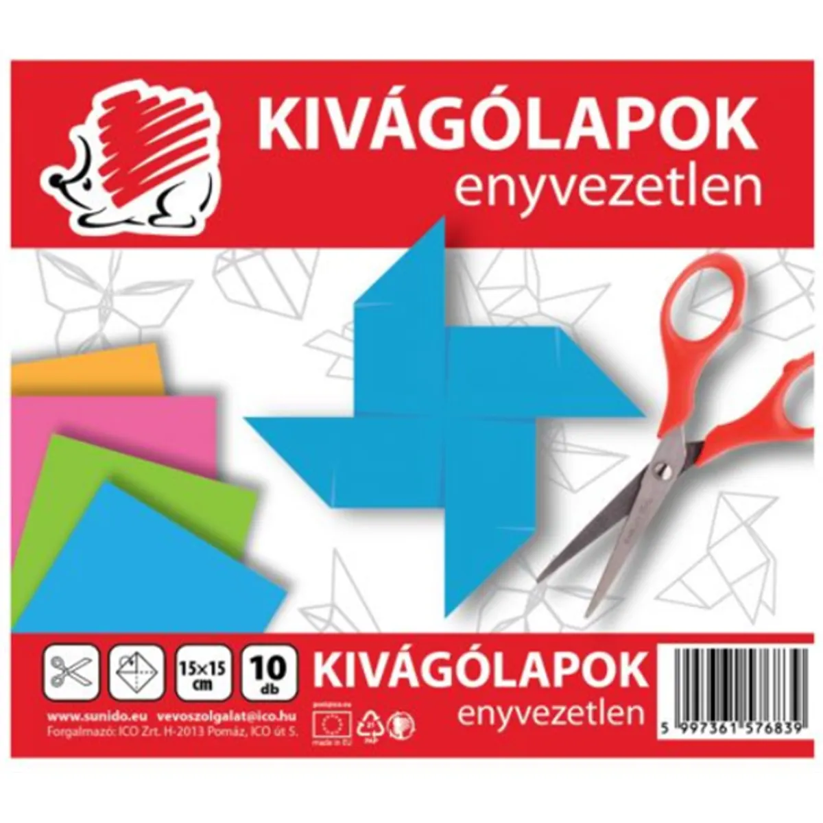 ICO Süni 10 lap enyvezetlen kivágólap #1