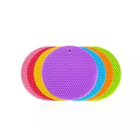 IRIS KT-488 17,5 cm-es, kör alakú szilikon edényalátét