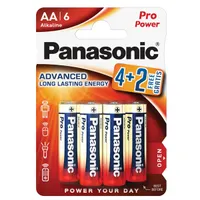 Panasonic LR6PPG/6BP 4+2F 1,5V AA alkáli tartós ceruzaelem 6 db/csomag
