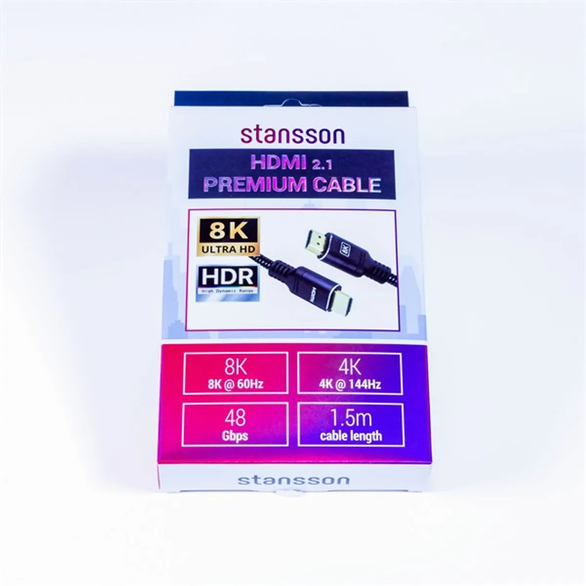 Stansson 1,5m HDMI 2.1 kábel #3