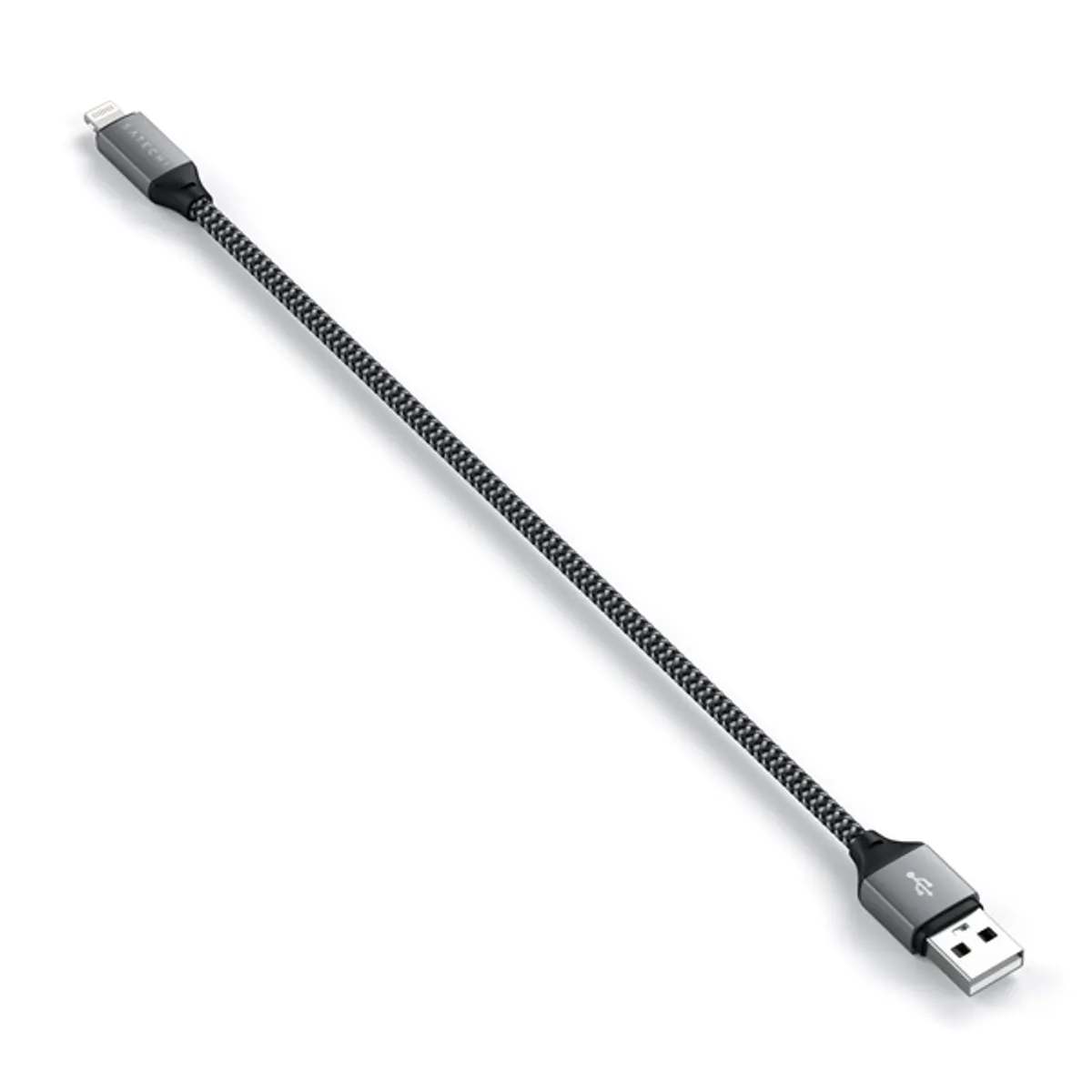 Satechi ST-TAL10M 25cm USB A - Lightning szürke kábel #2