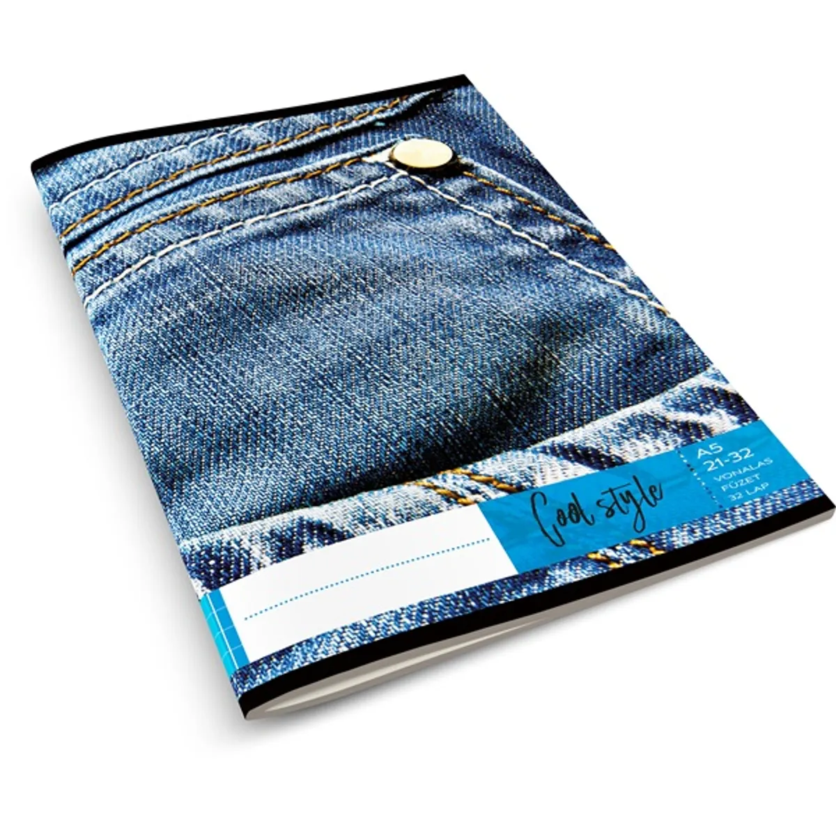 Absolut Cool Style A5 21-32 vonalas füzet #1