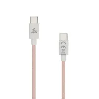 Sbox TYPE-C-1-P 1m 60W Type-C pink adat- és töltőkábel #1