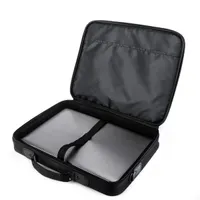 TOO 15,6" fekete notebook táska piros dekor csíkkal #2