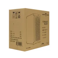 White Shark GCC-2302 Bullet fekete (táp nélküli switch) ablakos ATX ház #7