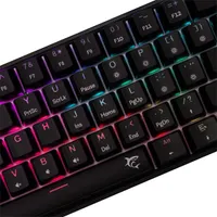 White Shark SHINOBI 2 GK-004111B/R-US US fekete mechanikus (red switch) gamer billentyűzet #2