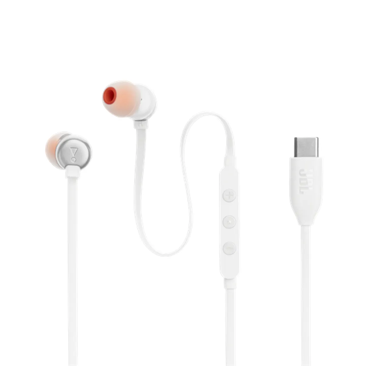 JBL T 310 C WHT vezetékes USB C mikrofonos fehér fülhallgató #6