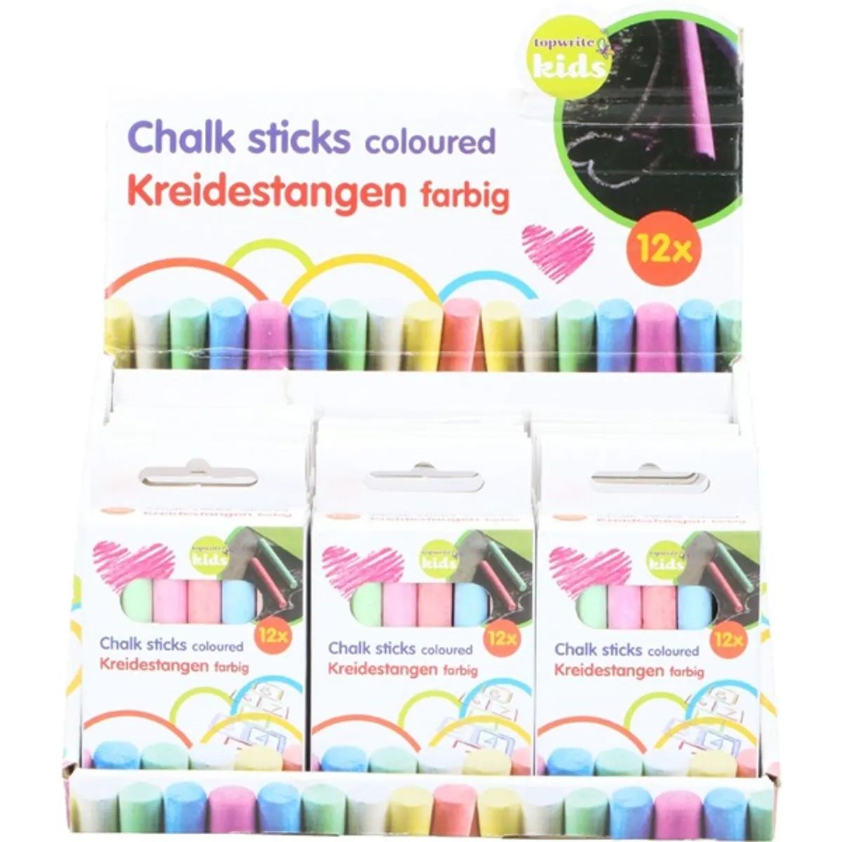 Topwrite Kids 12db/csomag színes kréta #1