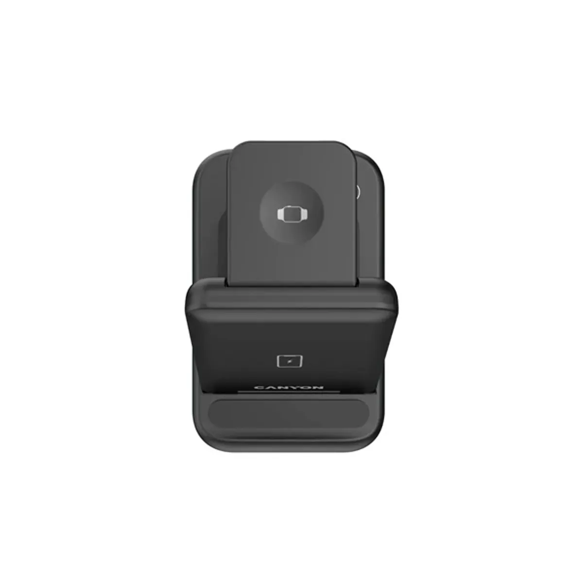 Canyon WS-304 3-in-1 15W univerzális vezeték nélküli töltő adapter fekete (Qi) #4