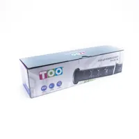 TOO PPS-312-3B IP20 3x 2P+F, 2x USB-A, motorikus, fekete asztalba süllyeszthető elosztó #3