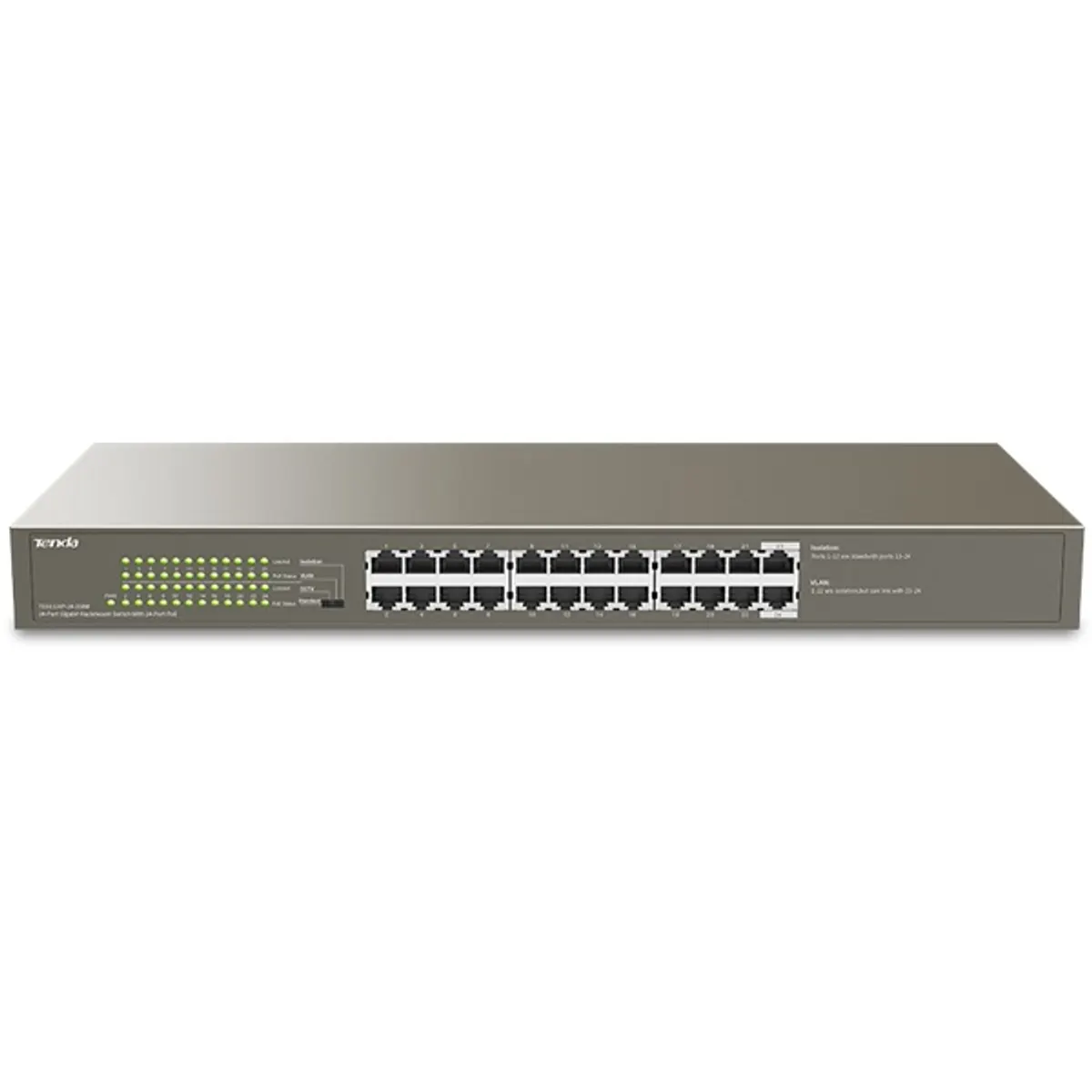 Tenda TEG1124P-24-250W 24port GbE LAN PoE (225W) switch #2