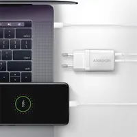 Axagon ACU-PQ30W USB-C + QC3.0 30W fehér fali töltő #5
