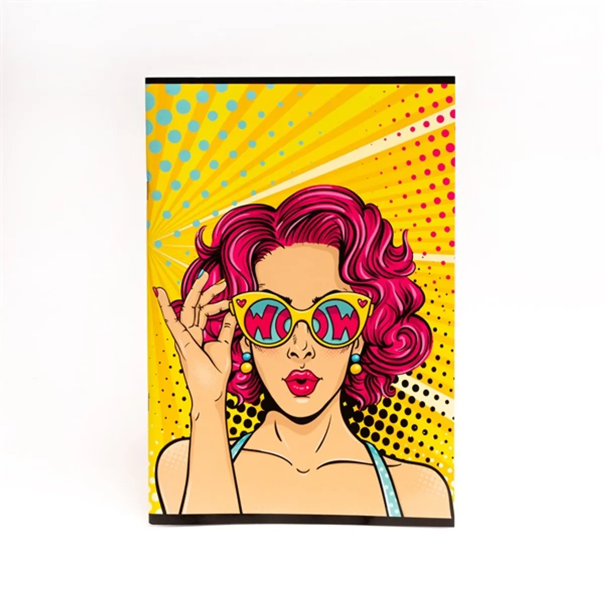 Design Style A4 kockás 87-32 iskolai tűzött füzet #1