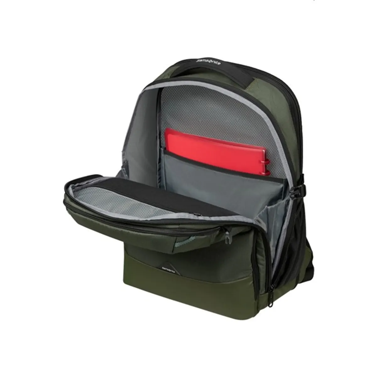 Samsonite Roadseeker 17,3" L Dark Olive notebook hátizsák #3