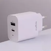 Maxlife ML738423 PD+QC 20W USB + Type-C fehér gyorstöltő adapter + Type-C/Lightning kábel #6