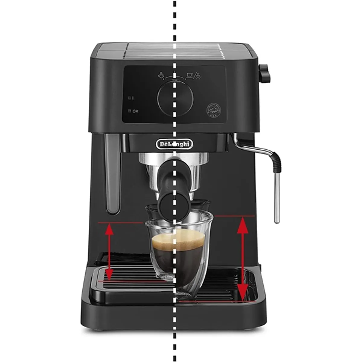 DeLonghi EC235.BK Stilosa fekete espresso kávéfőző #4