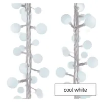 Emos D5AC01 4m/40LED/kül-beltéri/időzítős/hideg fehér/golyók LED fényfüzér #4