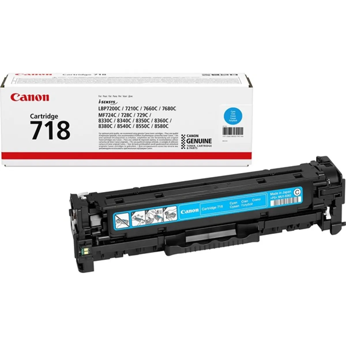 Canon CRG-718C cián toner #2