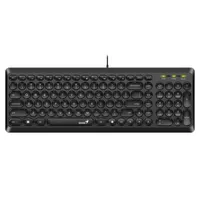 Genius SlimStar Q200 HUN USB fekete billentyűzet #4