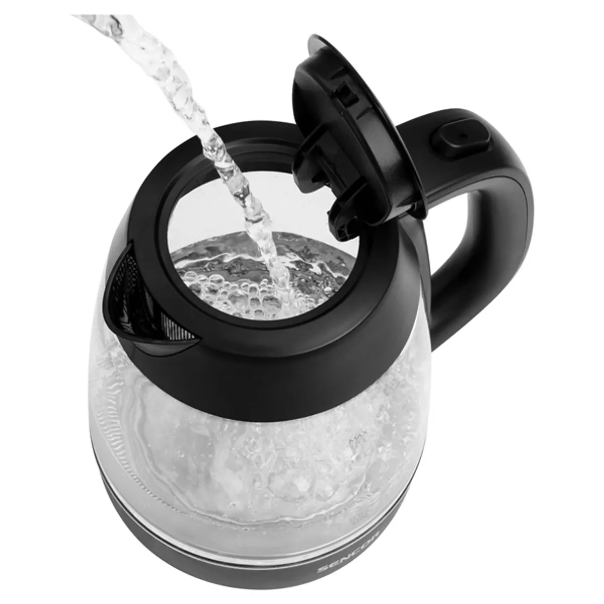 Sencor SWK 7301BK 1,7l üveg fekete vízforraló #6