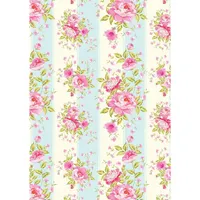 IRIS tekercses csomagoló papír, virág, különböző mintákkal, 200x70cm, 60g/m2 #3