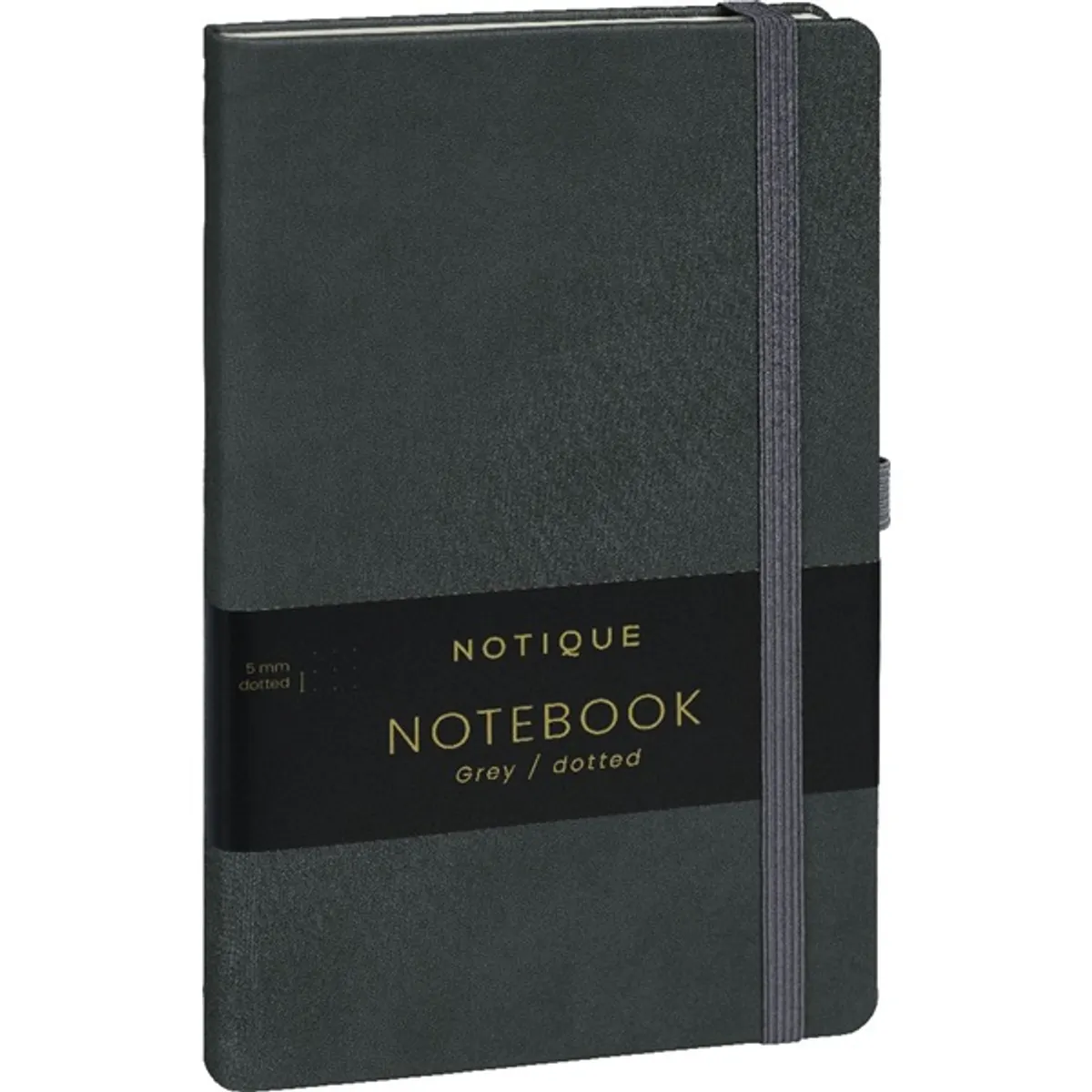 Realsystem Vivella 13 × 21 cm Gray pontozott notesz #1