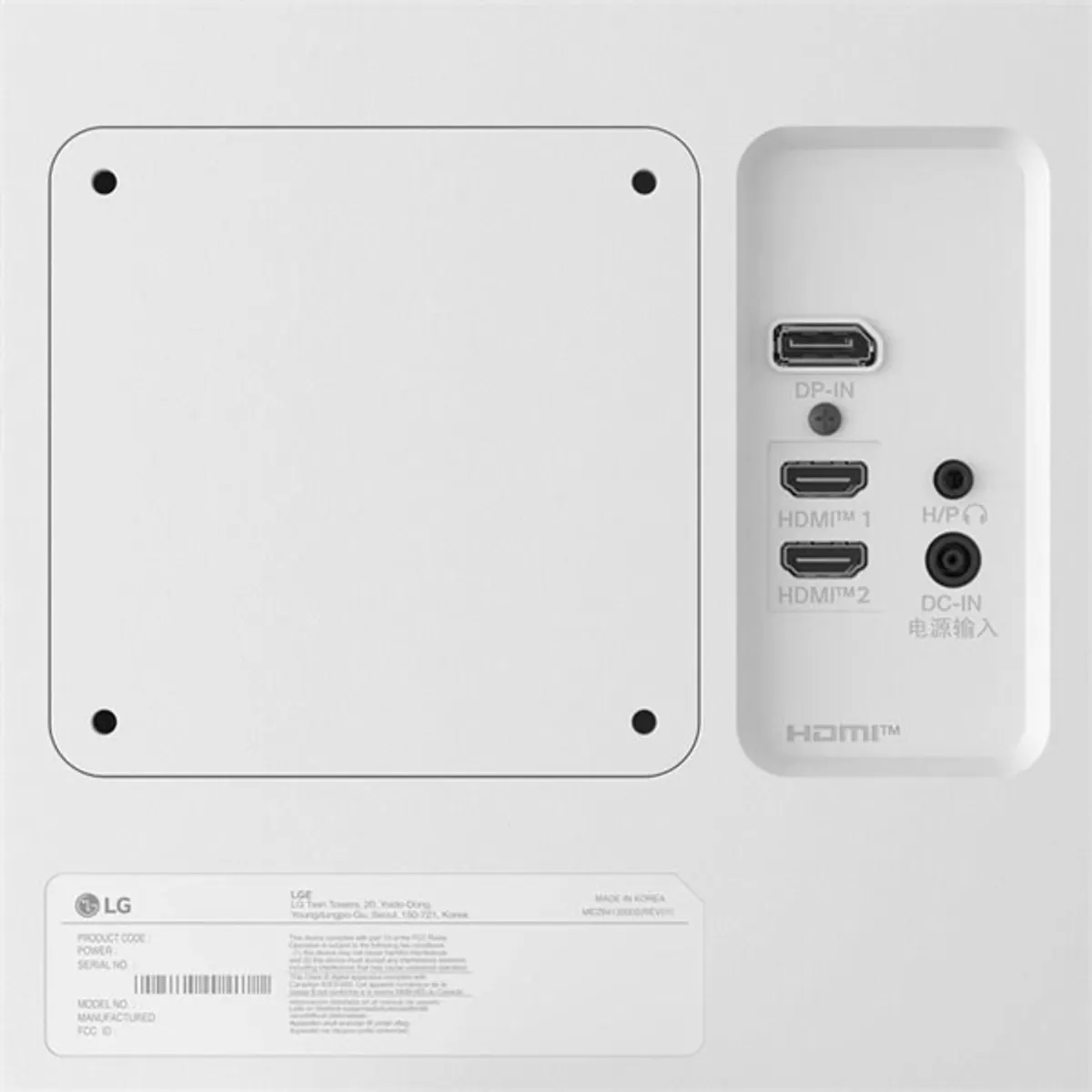 LG 27" 27US500-W.AEU 4K UHD IPS HDMI/DP monitor #6