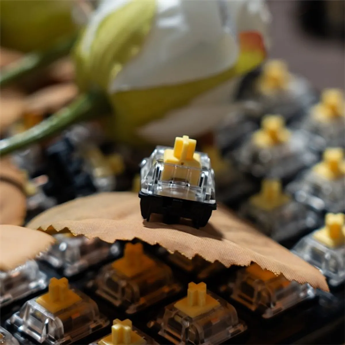 Gateron EF Silent Yellow - Halk Lineáris switch szett (10db) #3