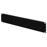 Stalflex RP19-2U-B 19" 2U fekete takaró panel #3