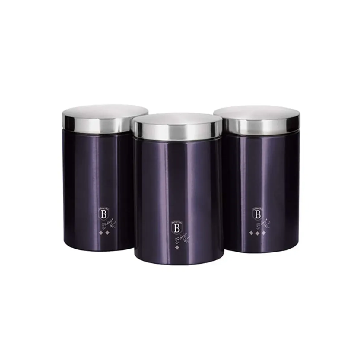 Berlinger Haus BH/6827 lila 3 részes tároló szett #1