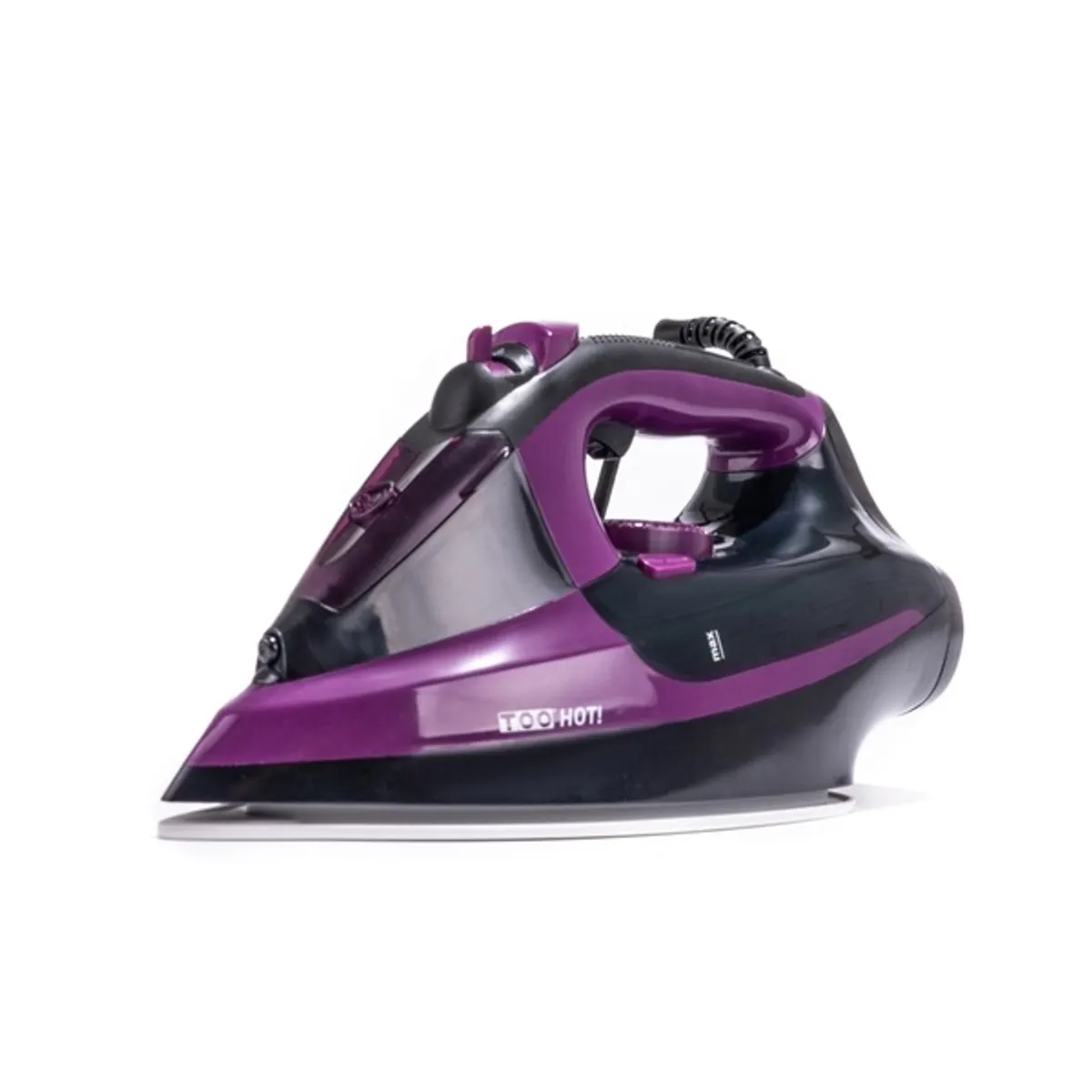 TOO IR-104PB-2200W lila-fekete gőzölős vasaló #1
