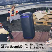 Sony SRSXV800B.CEL hordozható vezeték nélküli hangszóró #4