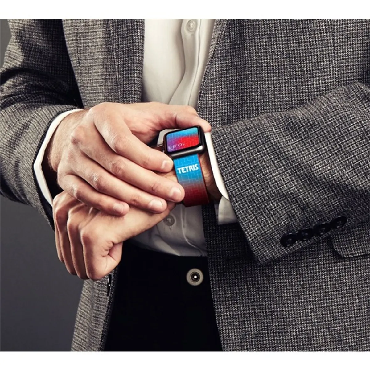 Hyperkin M07494-HG Tetris "Hyper Gradient" 38/40/42/44mm Quick Release óraszíj #3