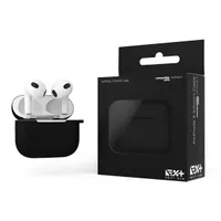 NextOne AP3-SIL-BLK AirPods 3 fekete szilikon védőtok #1