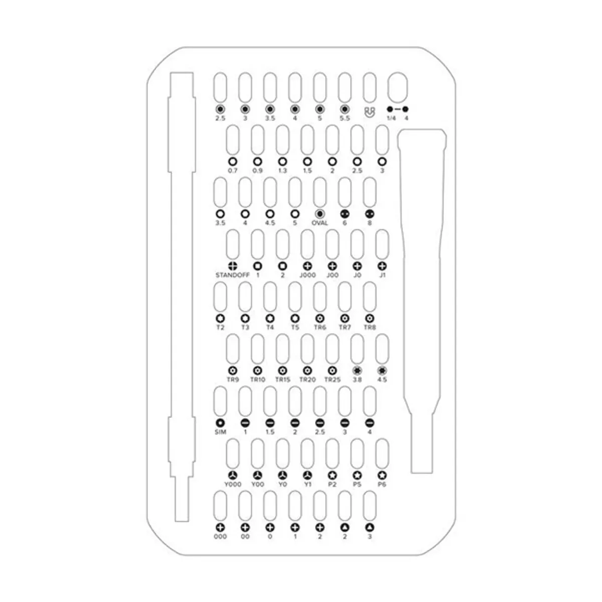 iFixit Mako Precision 64 bitfejes csavarhúzó szett #4