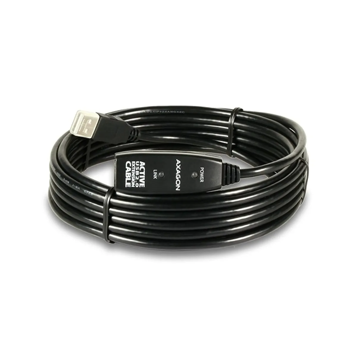 Axagon ADR-205 aktív USB hosszabbító kábel 5m #2