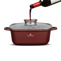 Blaumann BL-4093 5,4L Cerastone Collection 26 cm-es négyzet alakú edény fedővel #2