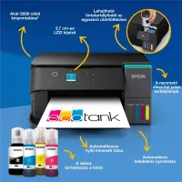 Epson EcoTank L4360 (A4, 33 lap/perc, duplex, USB/Wifi/Wifi Direct) színes tintasugaras multifunkciós nyomtató #2