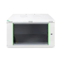 DIGITUS Dynamic Basic 19" 7U 389x600x450mm üvegajtós szürke fali rack szekrény #4