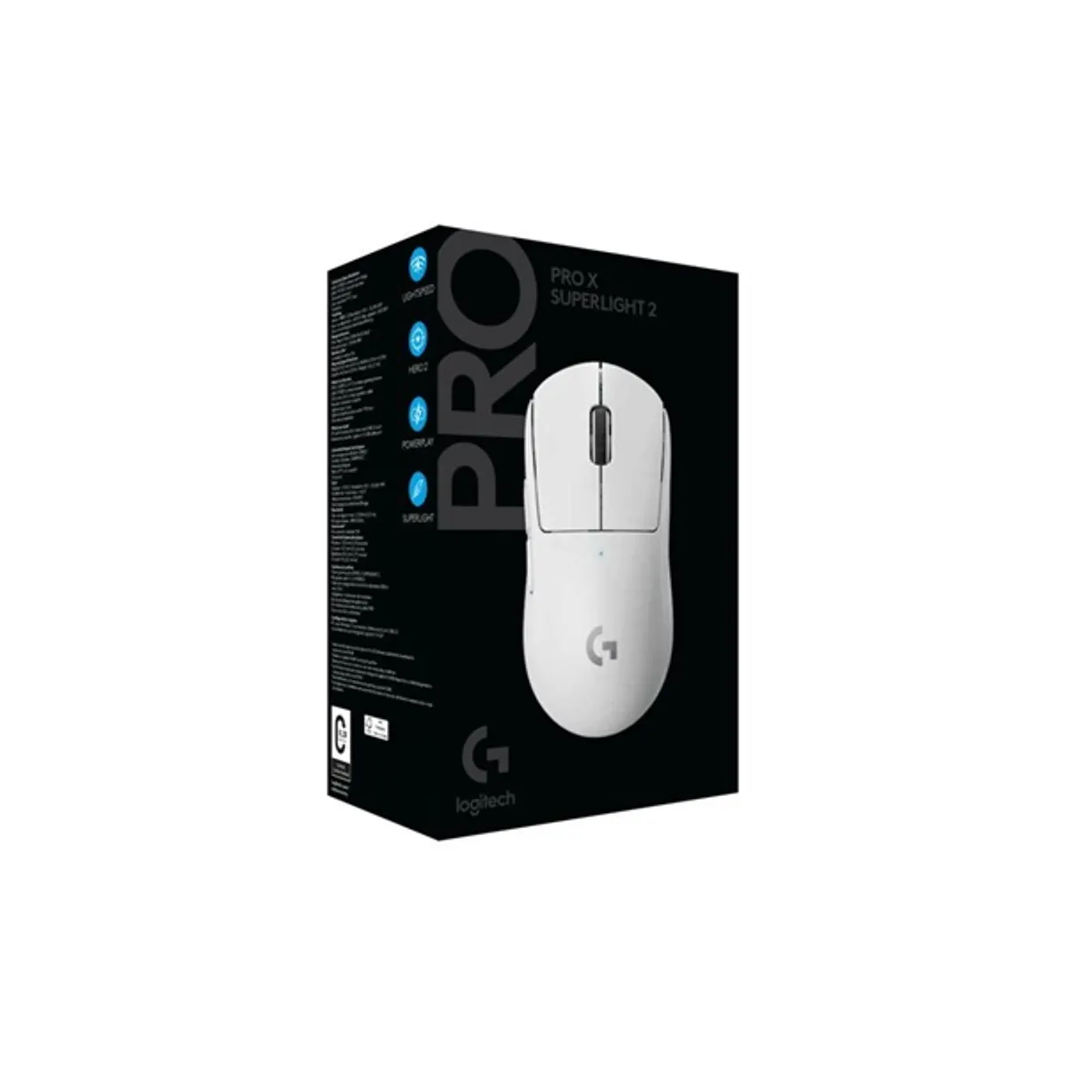 Logitech G PRO X SUPERLIGHT 2 LIGHTSPEED vezeték nélküli fehér gamer egér #10