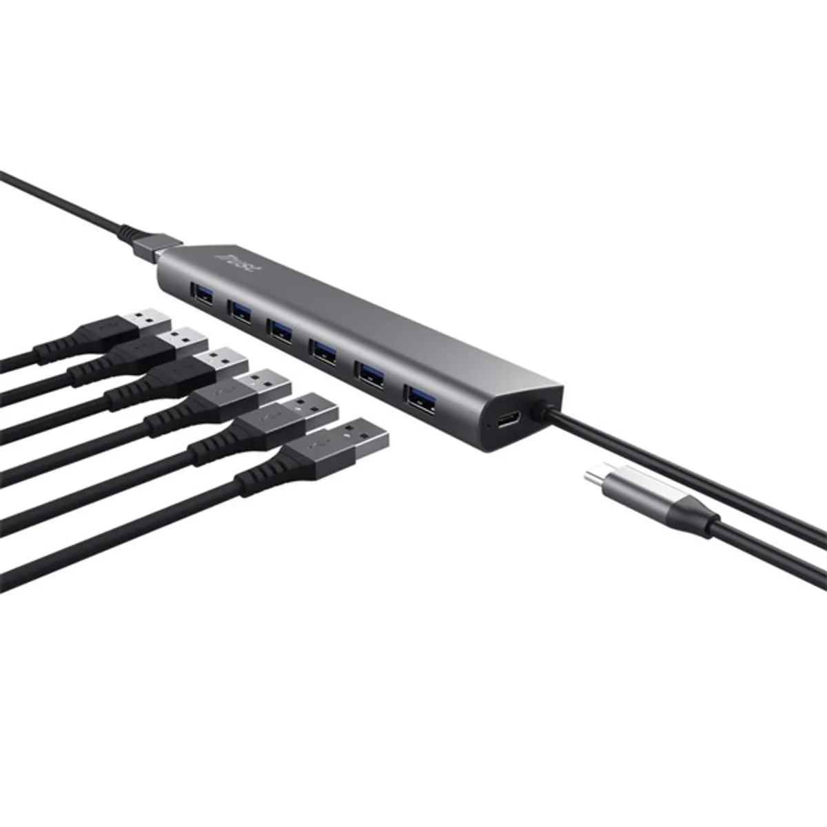 Trust Halyx 7 portos USB HUB #3