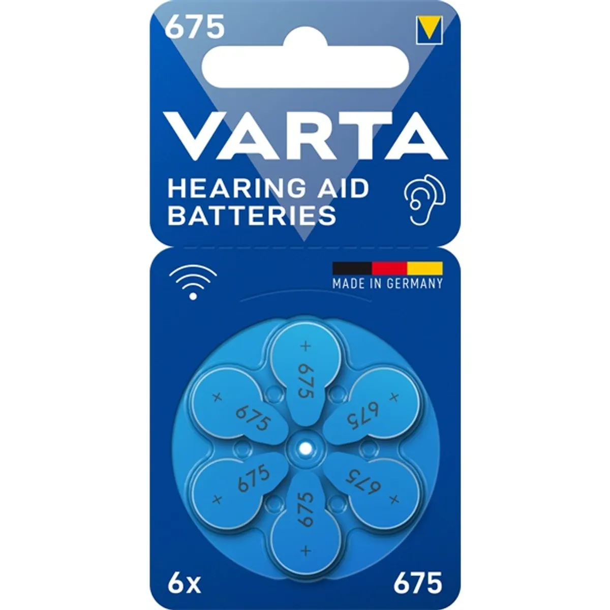 VARTA 24600101416 675 hallókészülék elem 6db/bliszter #2