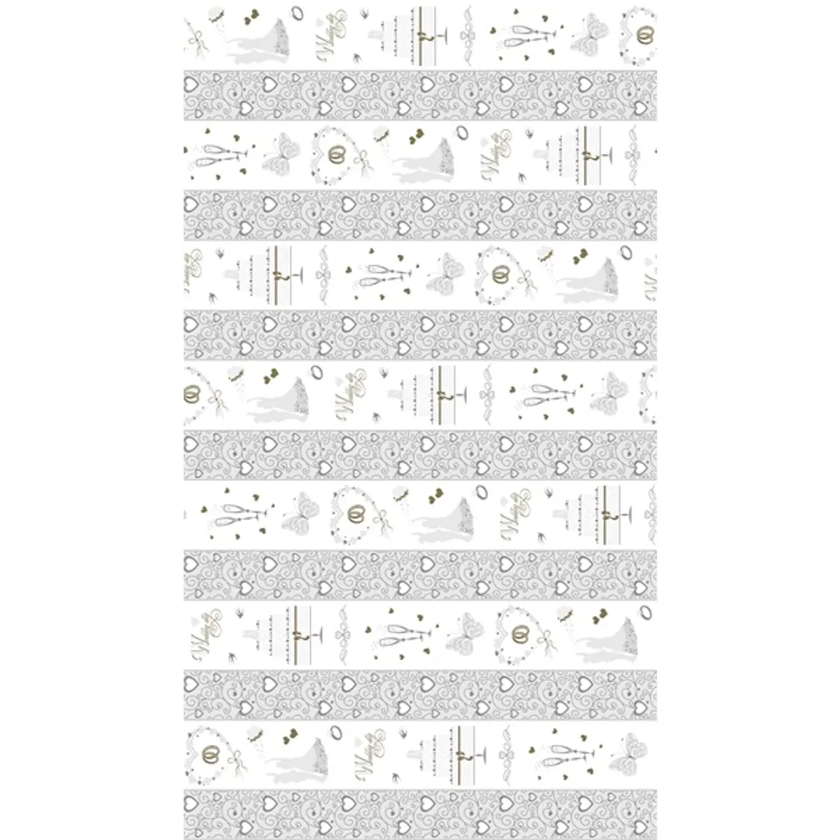 IRIS tekercses csomagoló papír, karácsony, különböző mintákkal, 200x70cm, 60g/m2 #4