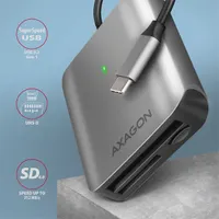 Axagon CRE-S3C USB-C 3.2 SD/microSD/CF külső kártyaolvasó #2