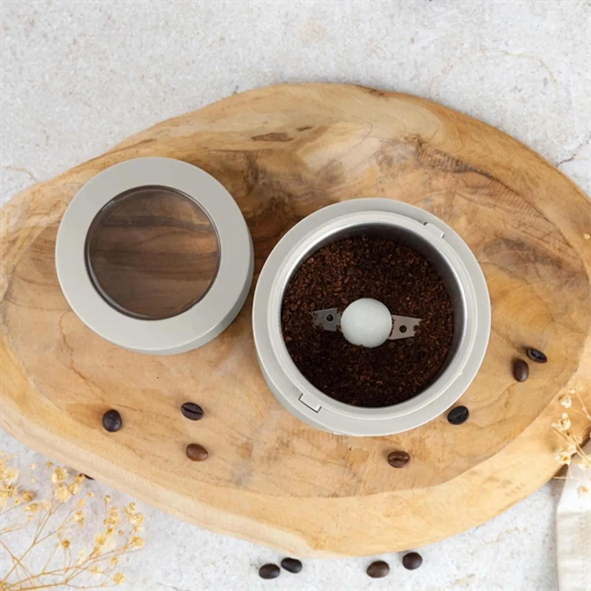 Berlinger Haus BH/9782 krémszínű elektromos kávédaráló #2