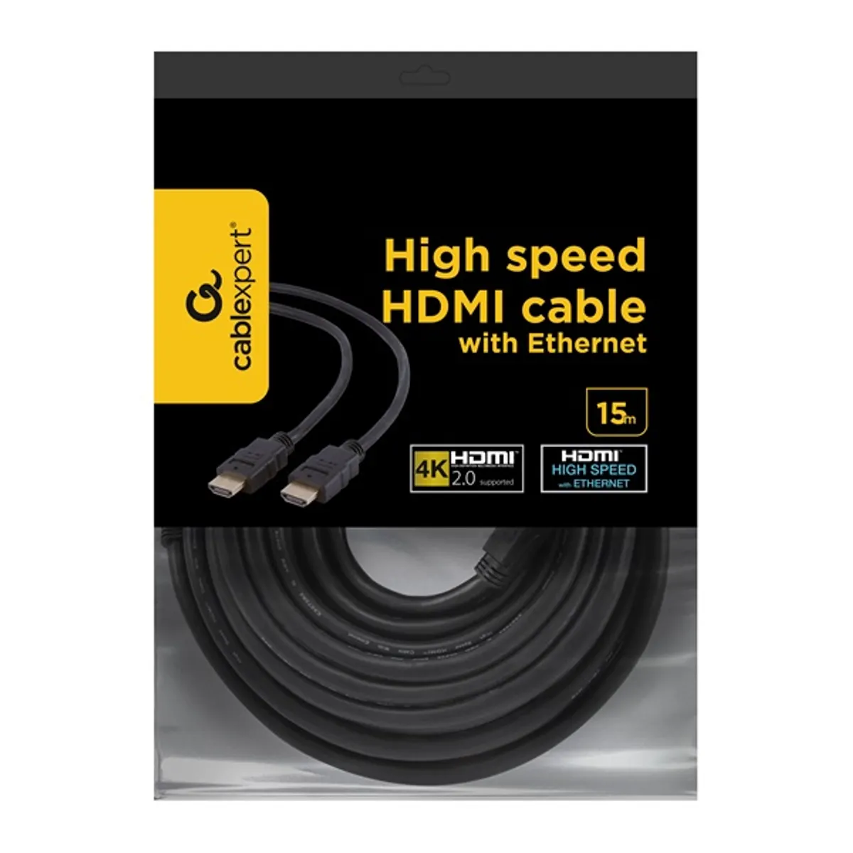 Gembird CC-HDMI4-15M 15m HDMI 1.4 -> HDMI 1.4 M/M fekete kábel #4
