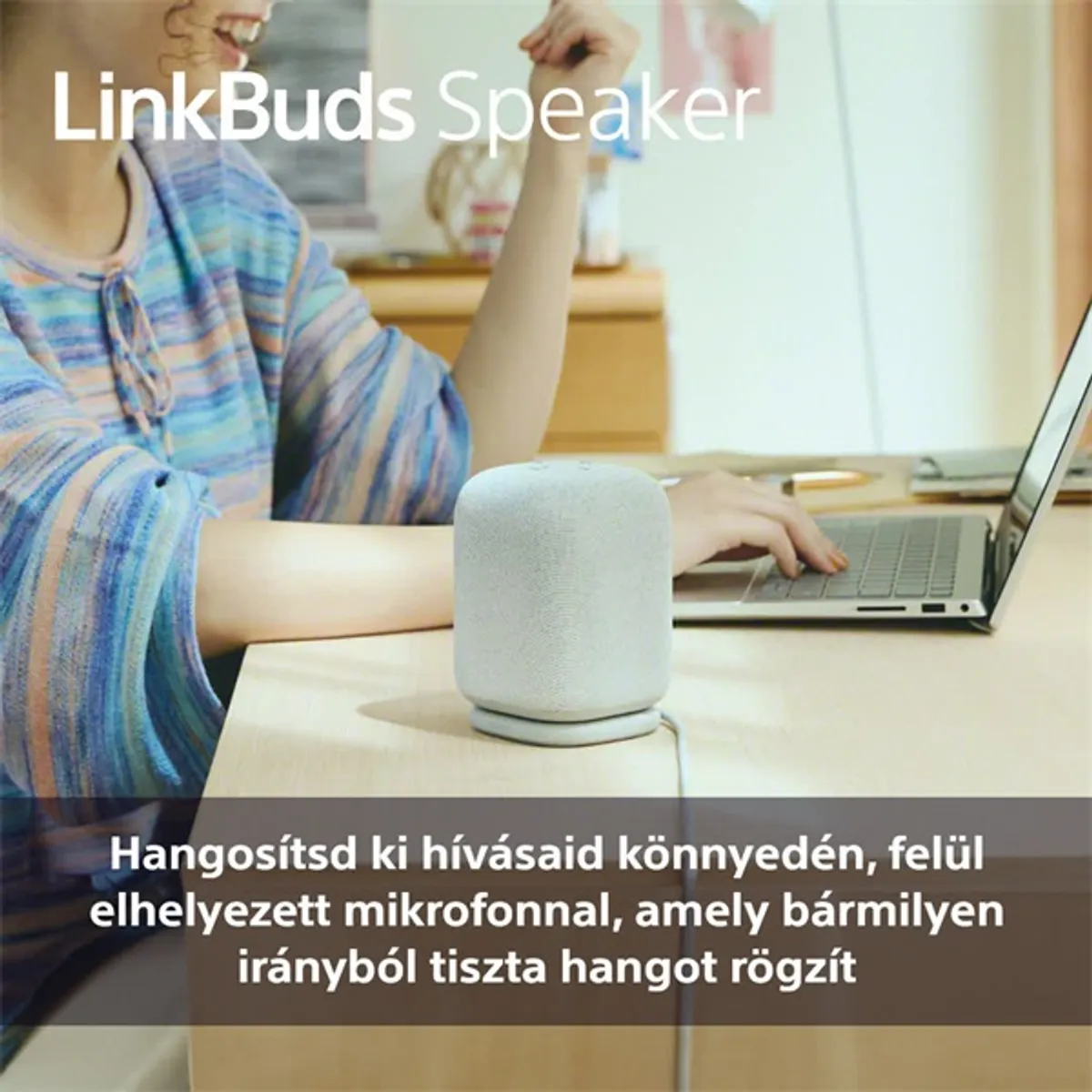 Sony SRS-LS1 LinkBuds fekete hordozható Bluetooth hangszóró #10